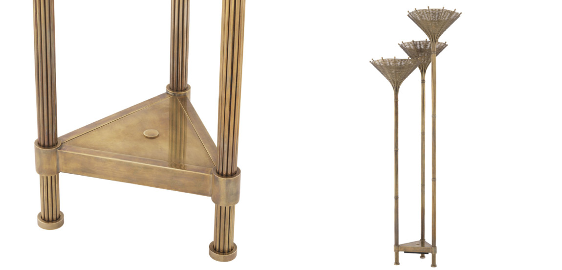 Торшер Eichholtz Floor Lamp Kon Tiki Triple
