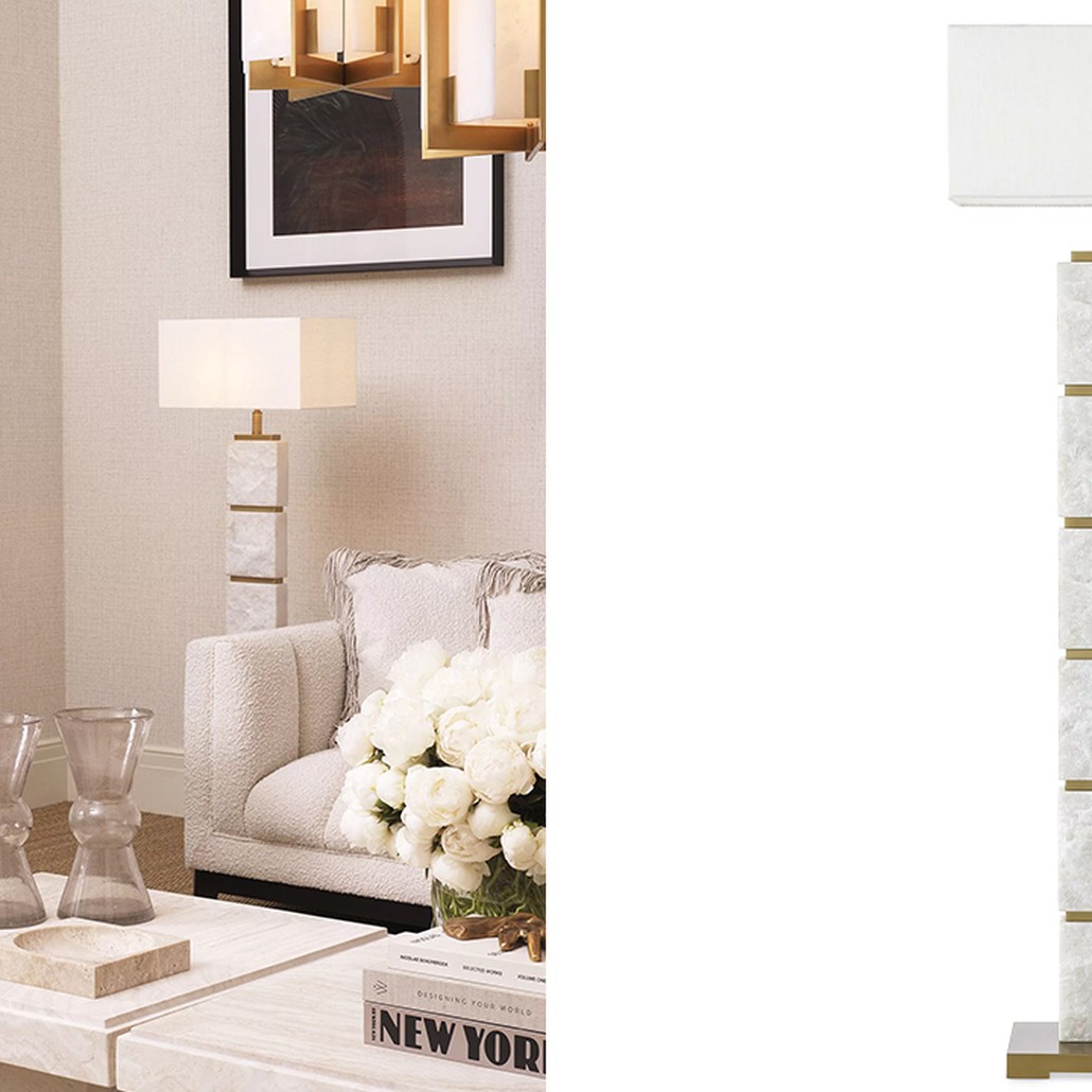 Торшер Eichholtz Floor Lamp Newton Marble