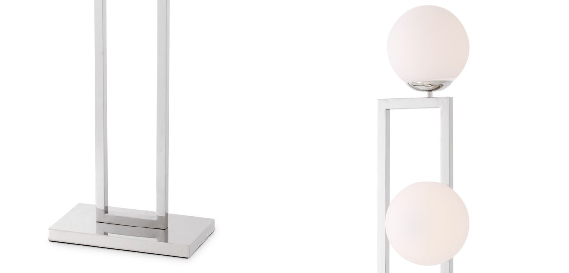 Торшер Eichholtz Floor Lamp Pascal Nickel