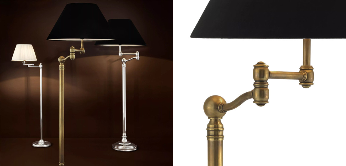 Торшер Eichholtz Floor Lamp Regis Brass