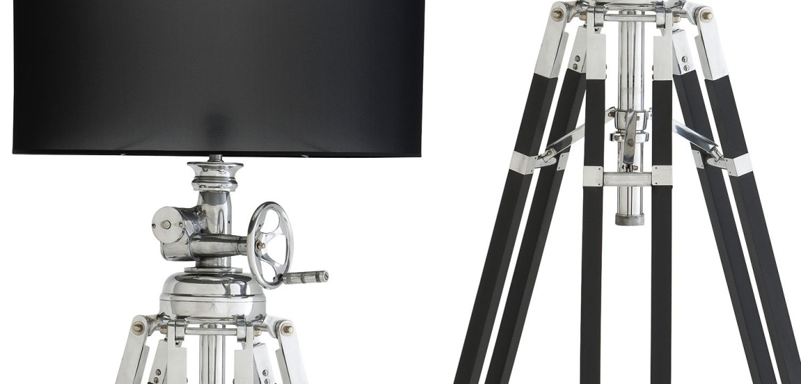 Торшер Eichholtz Floor Lamp Royal Marine Black