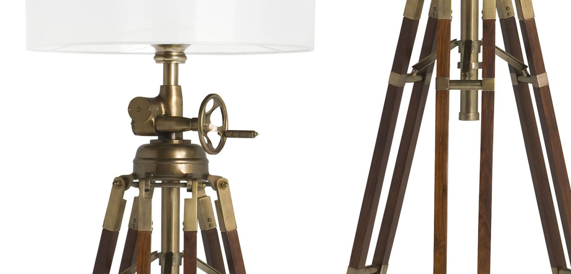 Торшер Eichholtz Floor Lamp Royal Marine Cream