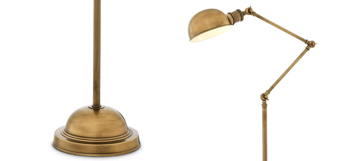 Торшер Eichholtz Floor Lamp Soho Brass