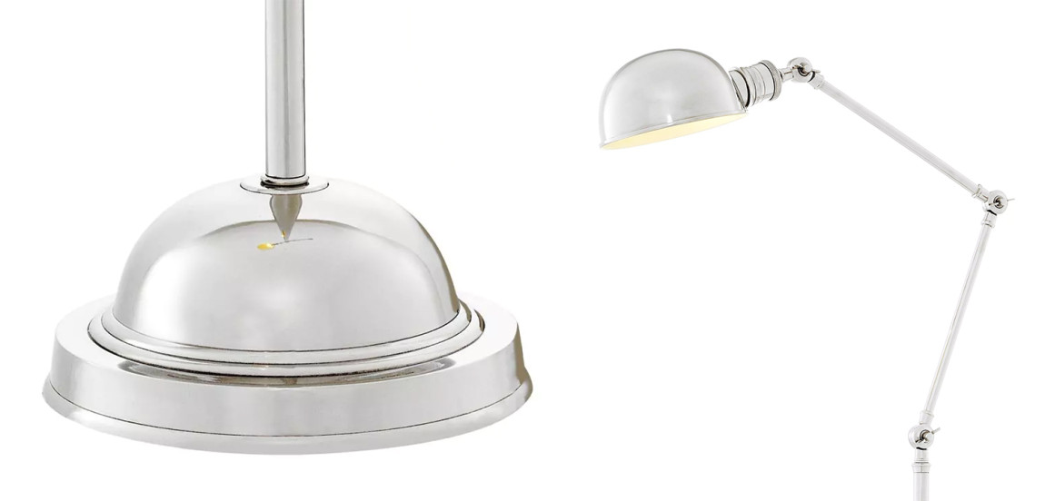 Торшер Eichholtz Floor Lamp Soho Nickel