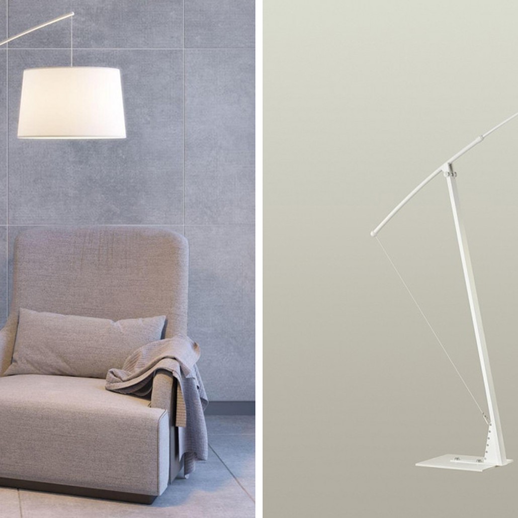 Торшер Floor Lamp Colin white