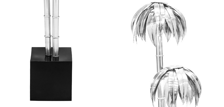 Торшер FLOOR LAMP PALMERY X2 Chromium