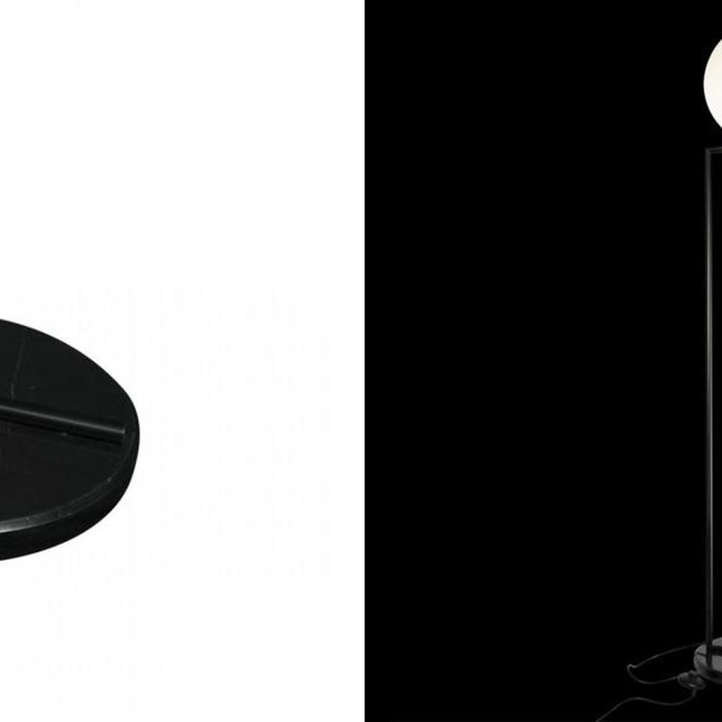 Торшер Flos IC Lights Black c мраморным основанием