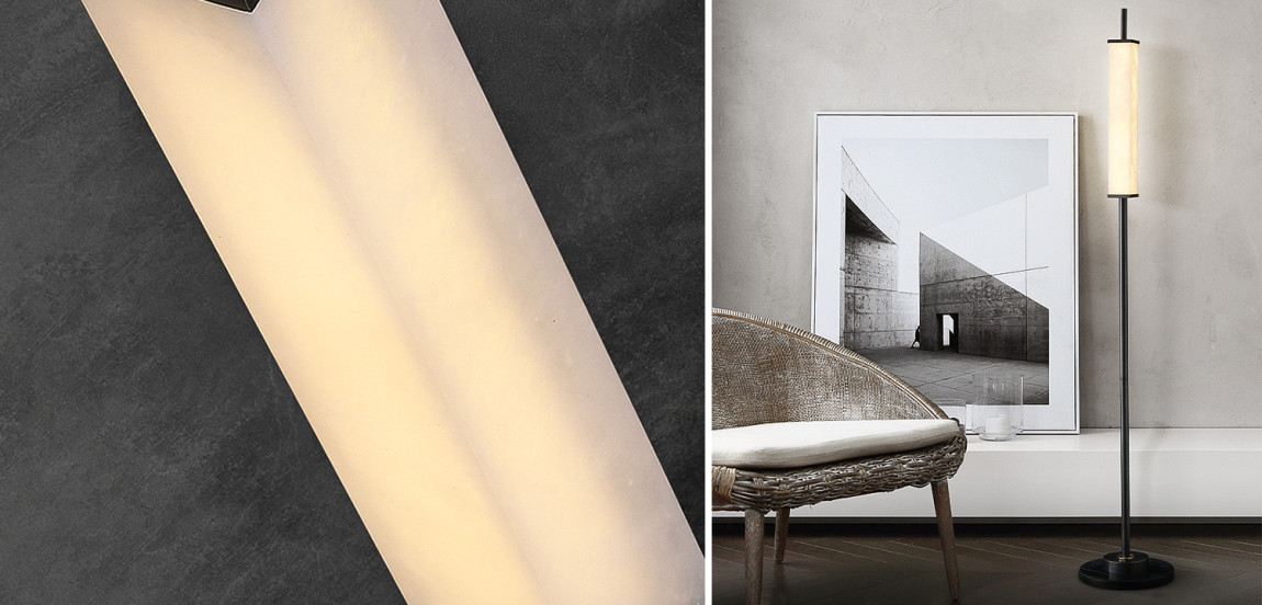 Торшер Gaelle Modern Marble Floor Lamp