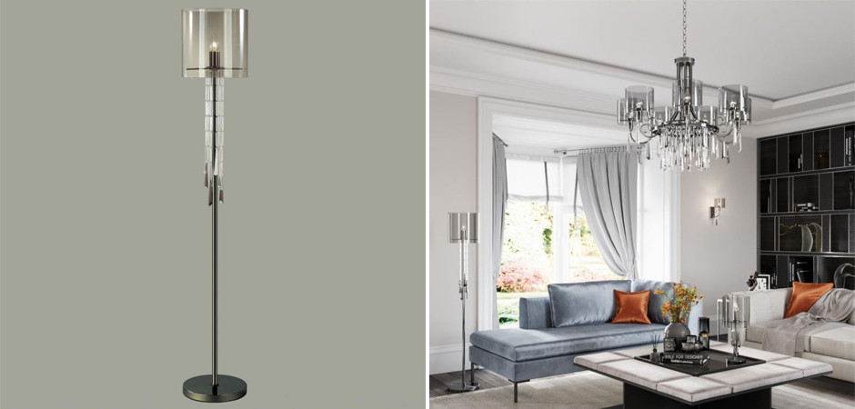 Торшер Glass World