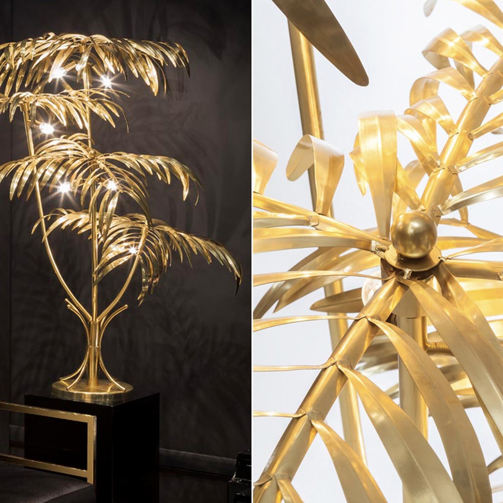 Торшер Golden Palm Floor Lamp