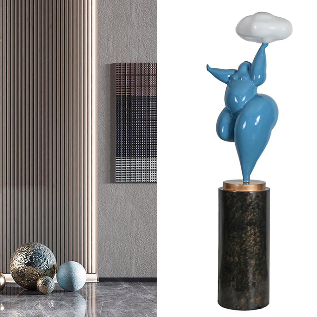 Торшер In The Clouds Blue Floor Lamp