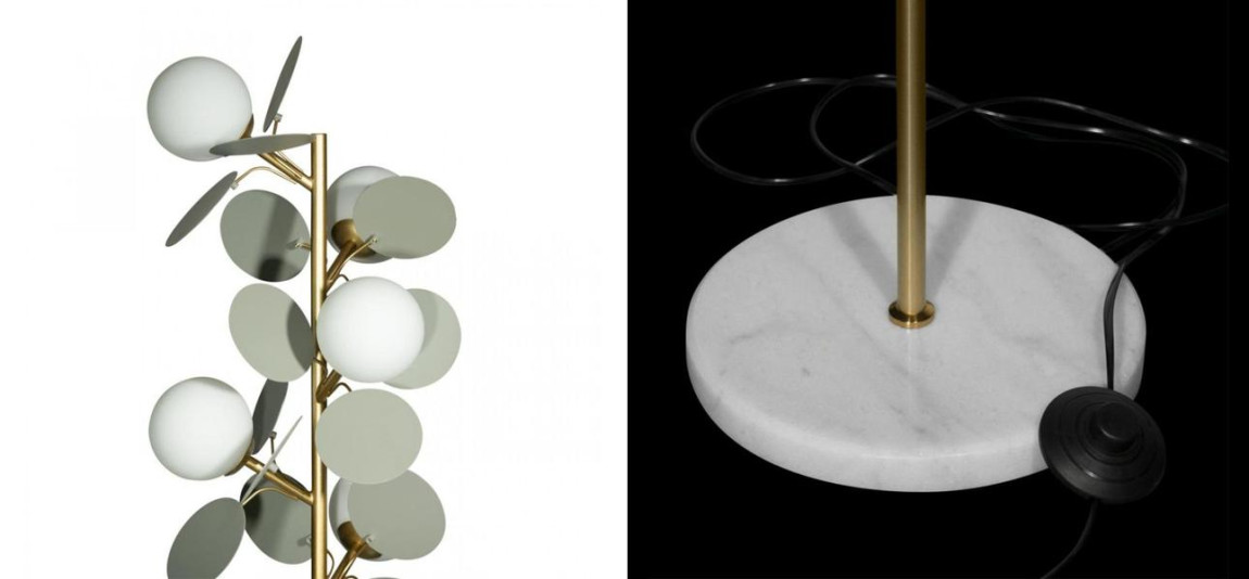 Торшер MATISSE Floor Lamp Gray