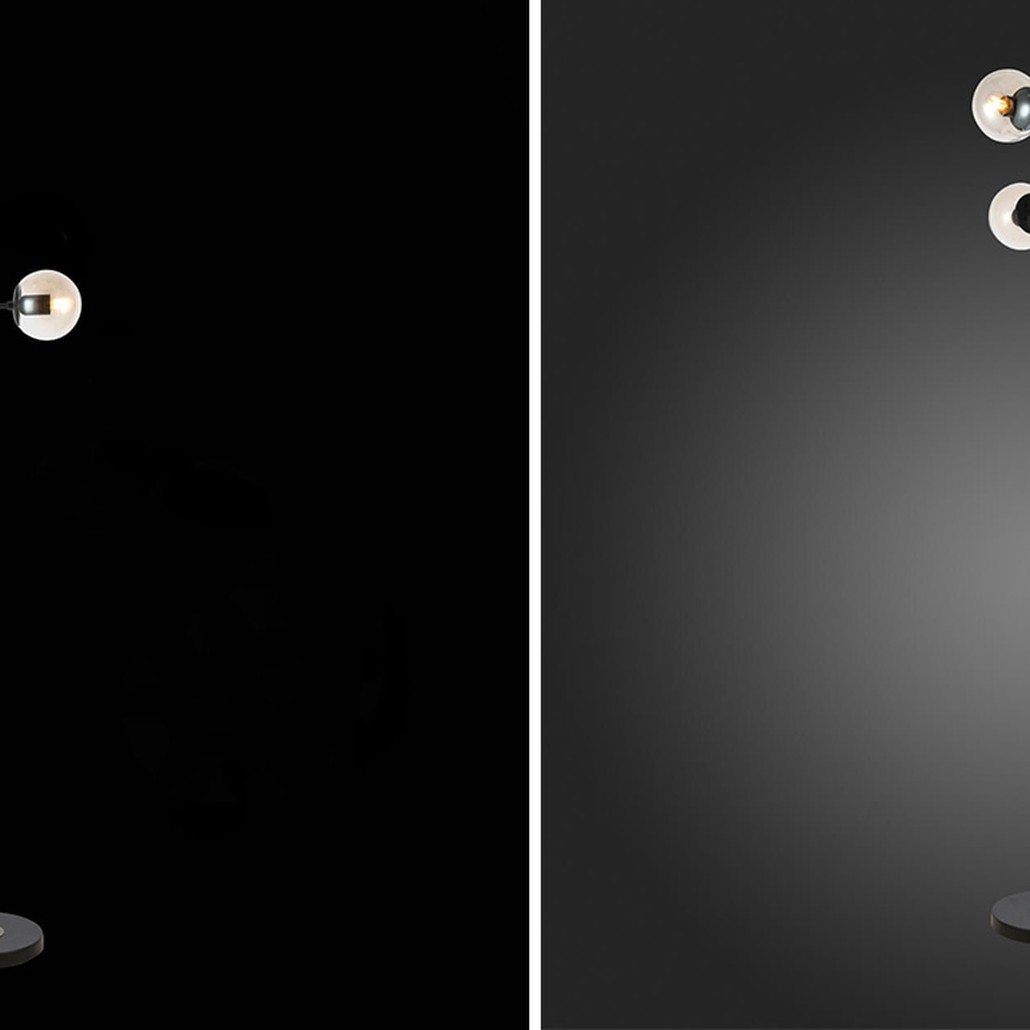 Торшер Modo Floor Lamp Ambre Black