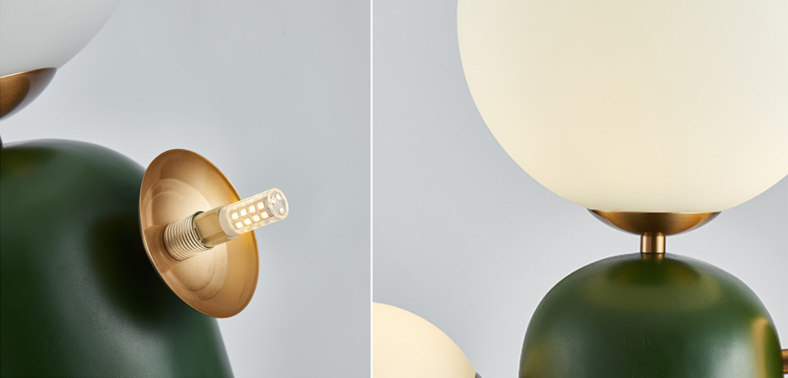 Торшер Oo Flor Lamp Green