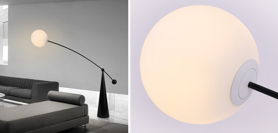 Торшер Opal LED Surface Floor Light