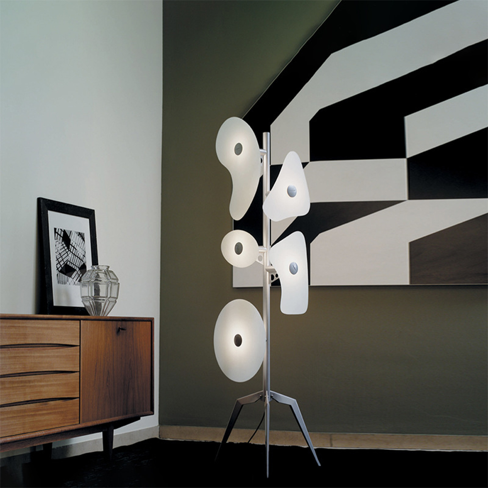 Торшер Orbital Floor Lamp White