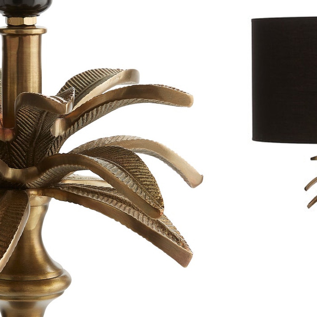 Торшер Palm Black Lampshade