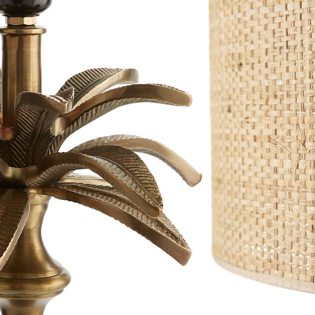 Торшер Palm Raphia Lampshade