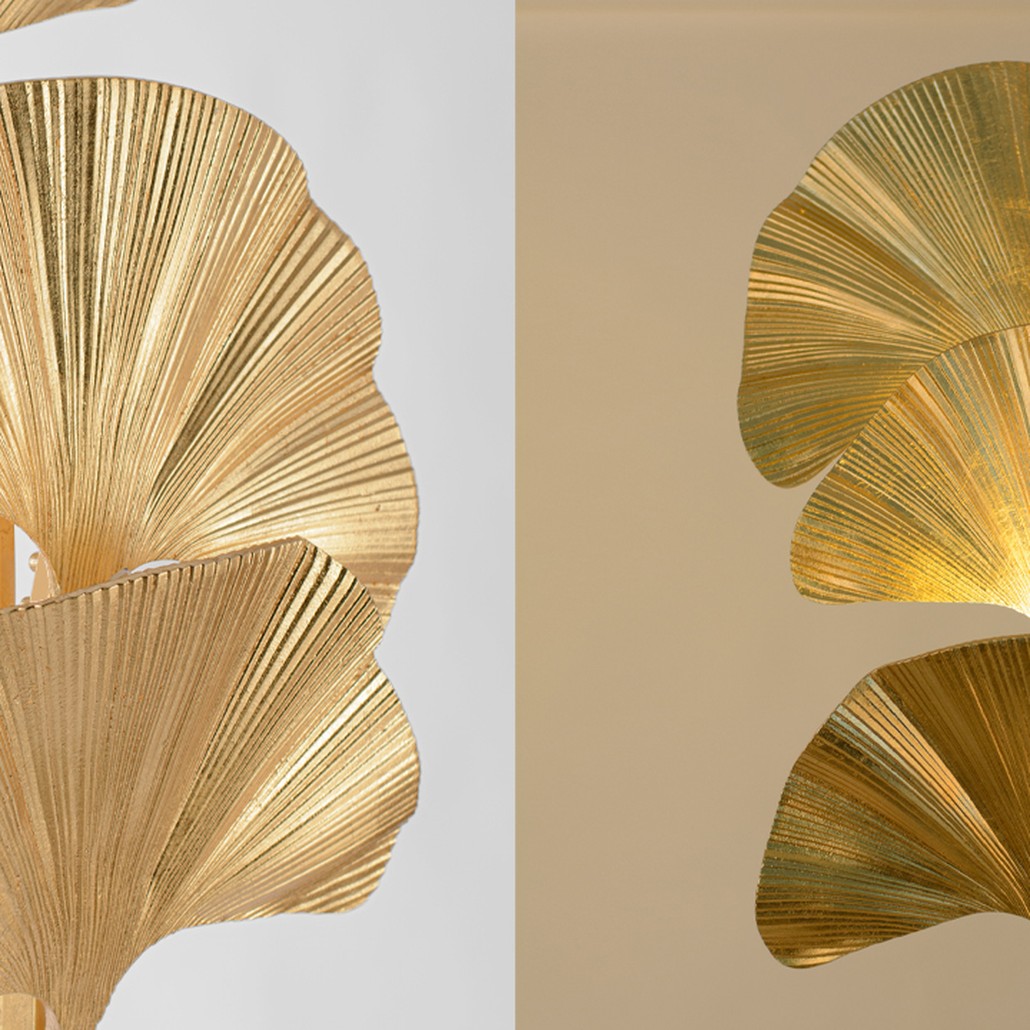 Торшер Palmas Gold Floor Lamp