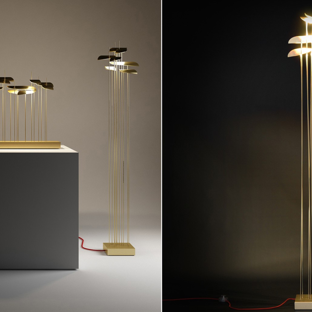 Торшер Paolo Castelli ANODINE FLOOR LAMP