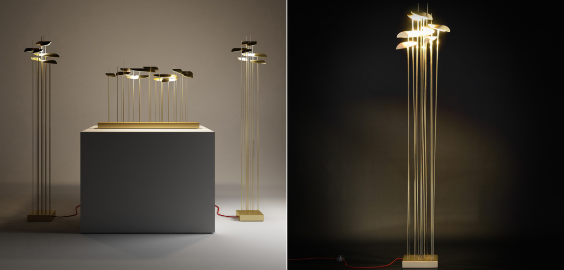Торшер Paolo Castelli ANODINE FLOOR LAMP