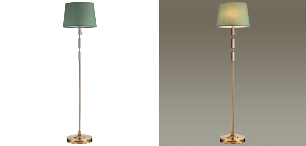 Торшер Ramona Green Floor lamp