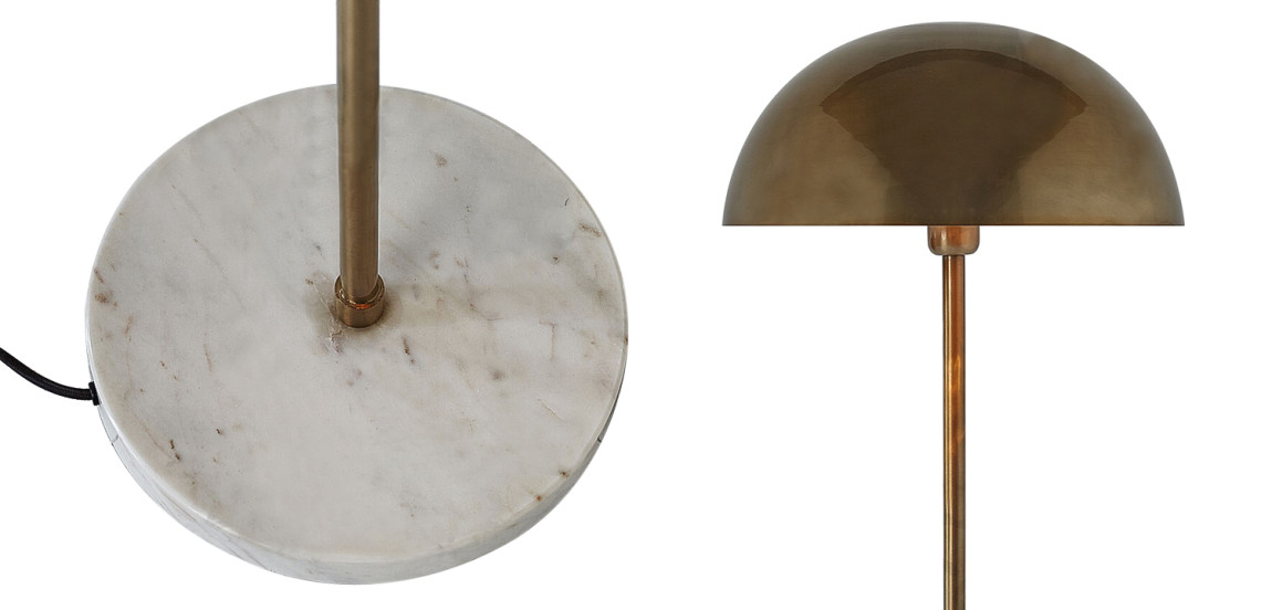 Торшер Riverside Floor Lamp Brass