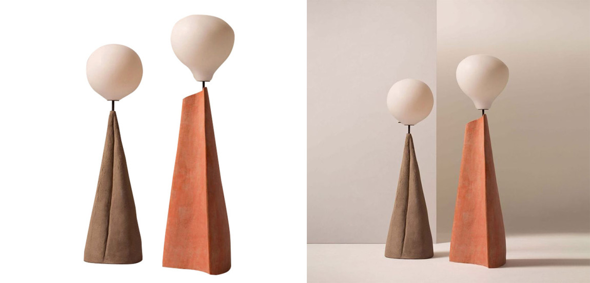 Торшер Scandi Floor Lamp Orange