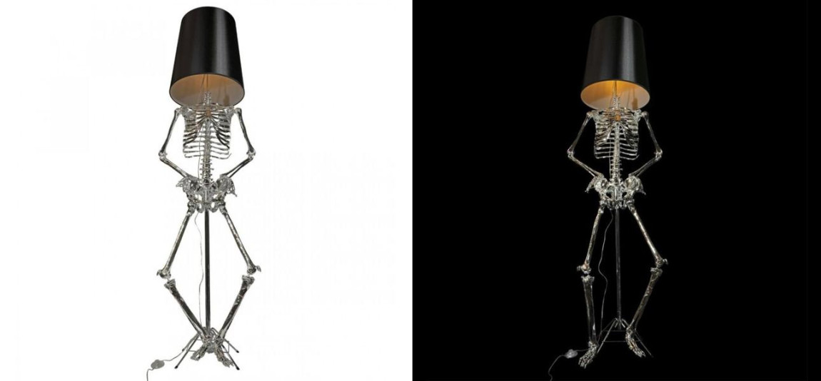 Торшер Skeleton 190 см