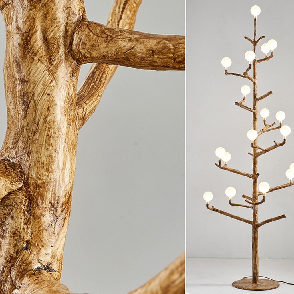 Торшер Tree branch Floor lamp vertical