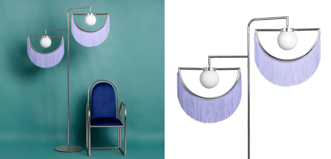 Торшер Wink Standing Lamp by Houtique Lila