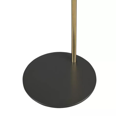 Торшер в сочетании черного и золотистого цвета Minimalist Execution