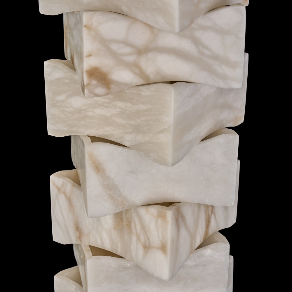 Торшер из натурального камня Stone Constructor