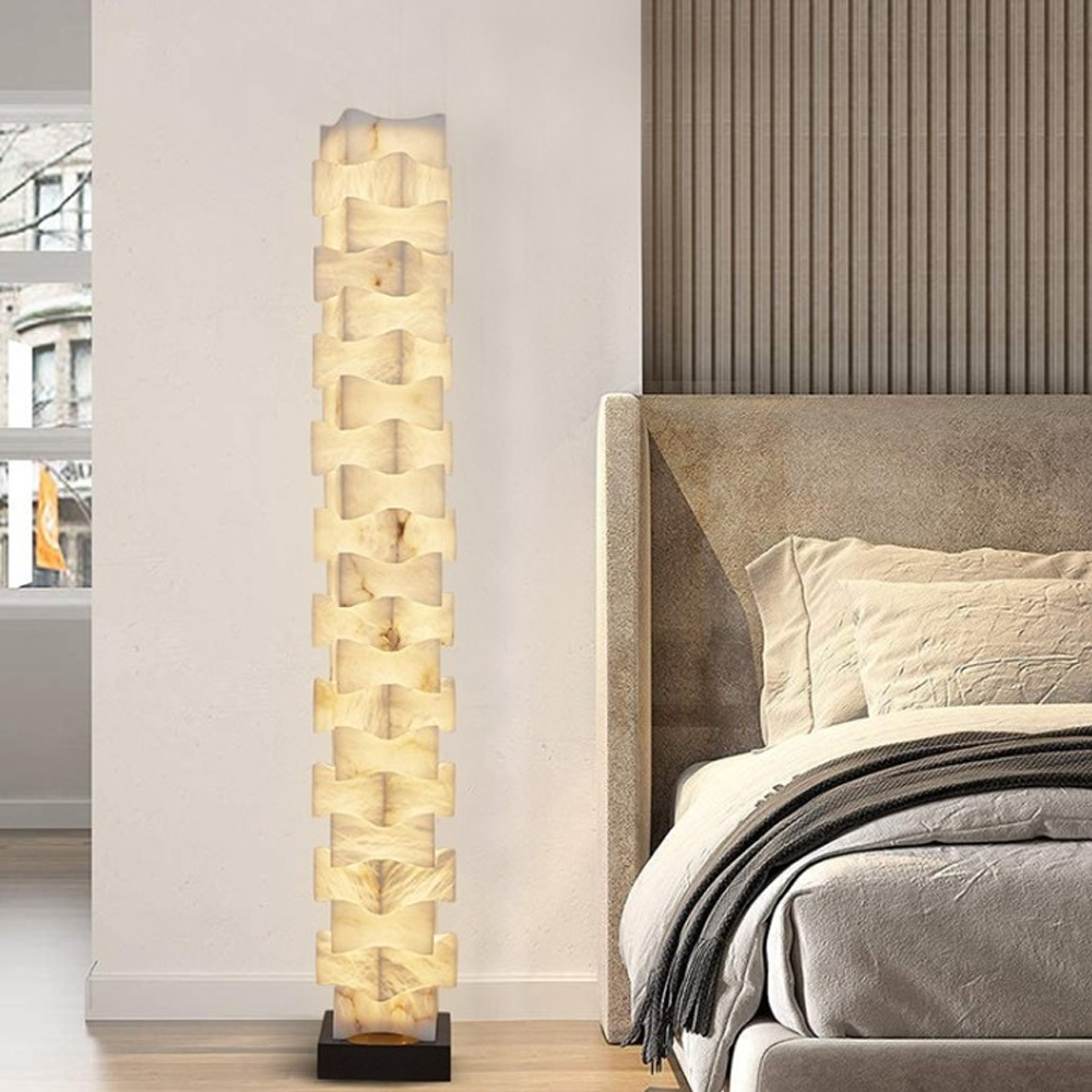 Торшер из натурального камня Stone Constructor