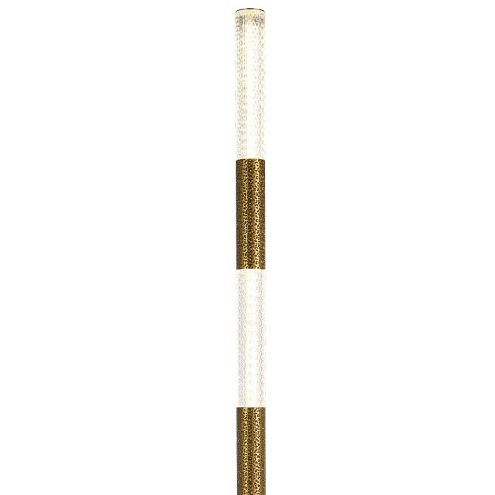 Торшер латунь Dew Drops Tube Brass One Floor Lamp