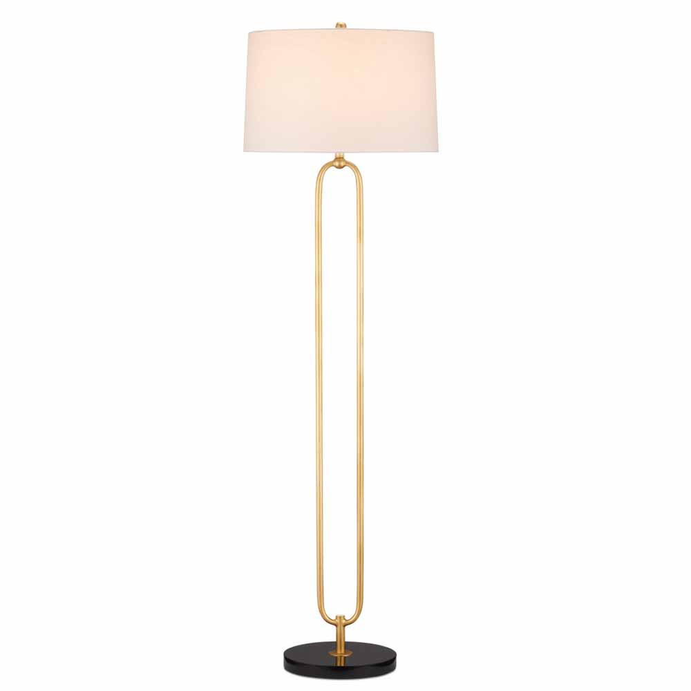 Торшер на овальном каркасе Lamp Paperclip