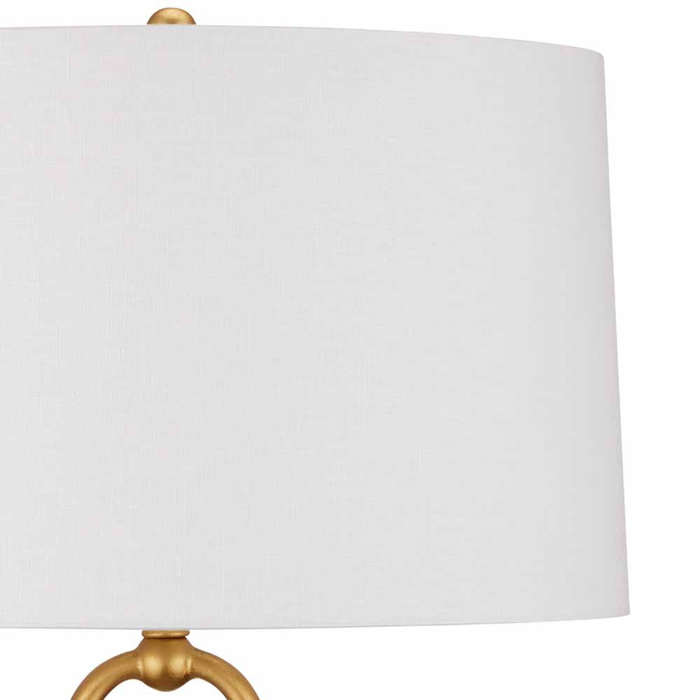 Торшер на овальном каркасе Lamp Paperclip