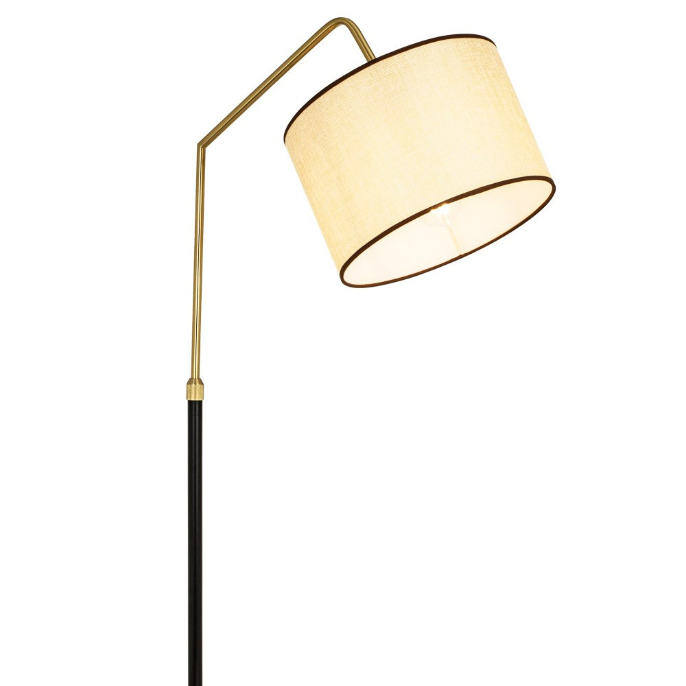 Торшер с абажуром и приставным столом Fazio Lighting and Furniture Floor Lamp