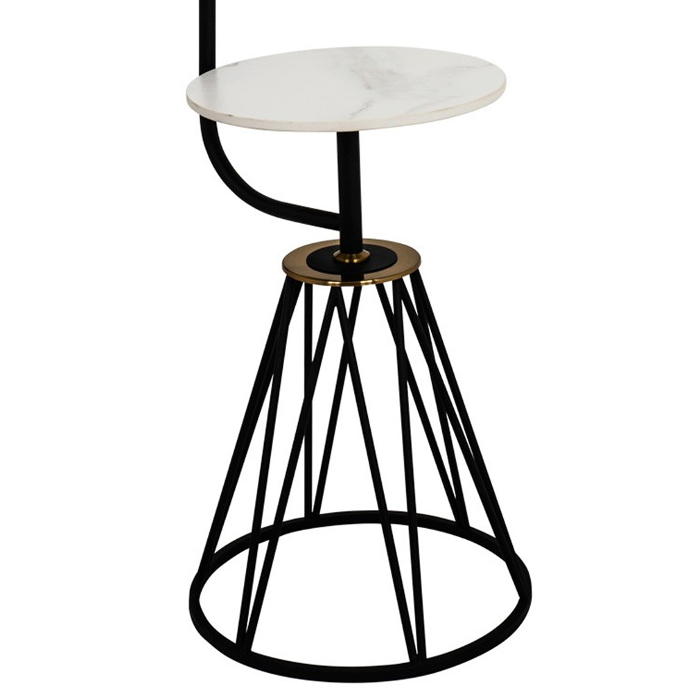 Торшер с абажуром и приставным столом Ottavio Lighting and Furniture Floor Lamp