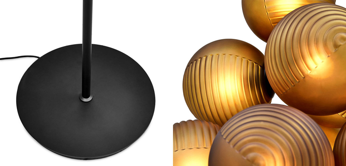 Торшер с круглыми плафонами Syridine Floor lamp