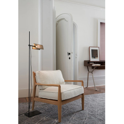 Торшер с плафоном из перфорированного металла Elledge Floor Lamp