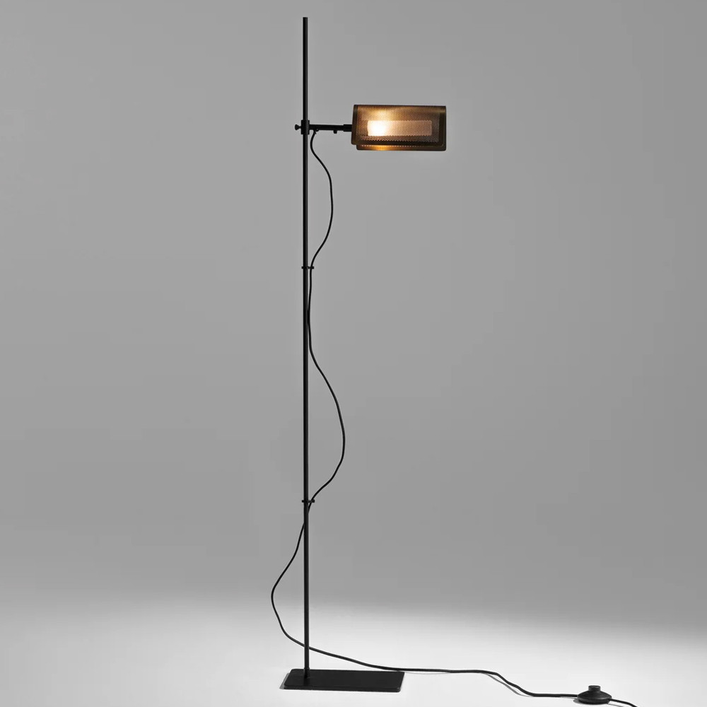 Торшер с плафоном из перфорированного металла Elledge Floor Lamp