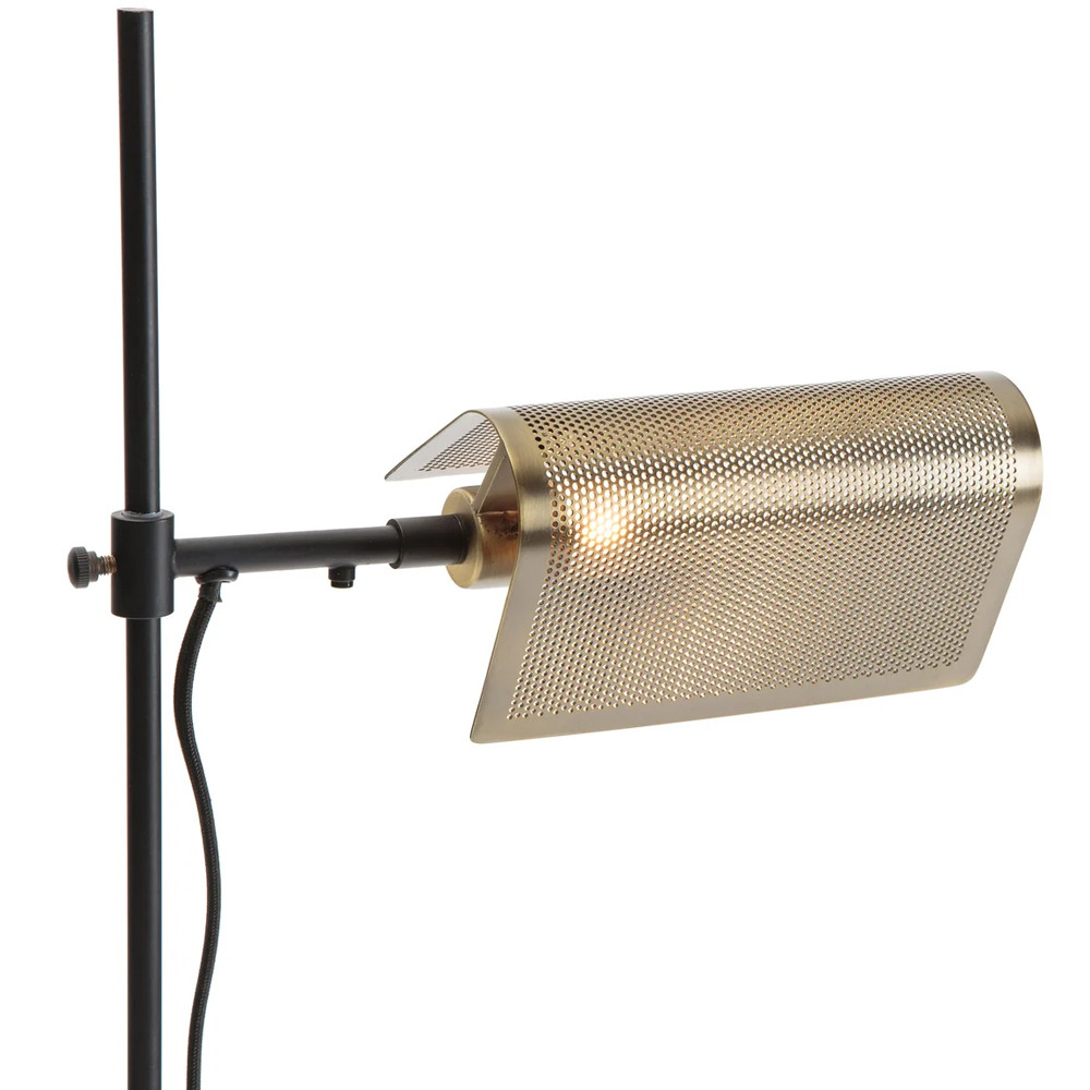 Торшер с плафоном из перфорированного металла Elledge Floor Lamp
