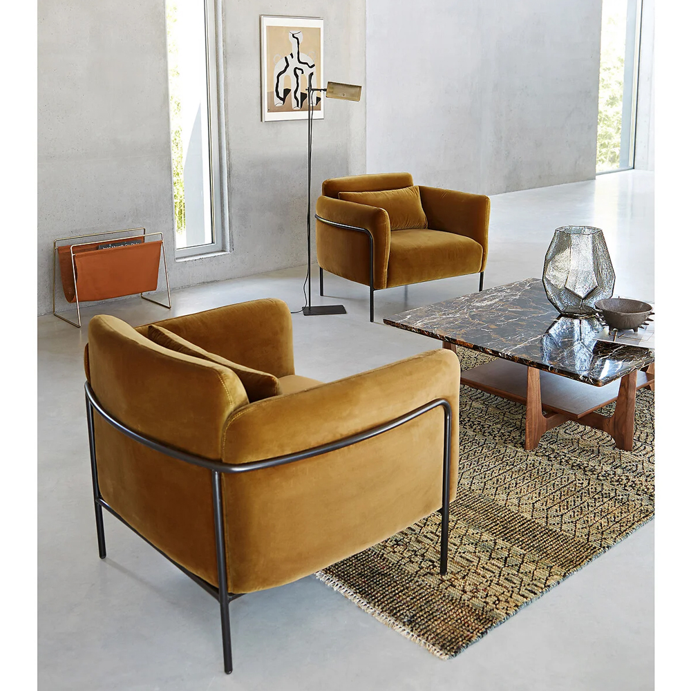 Торшер с плафоном из перфорированного металла Elledge Floor Lamp