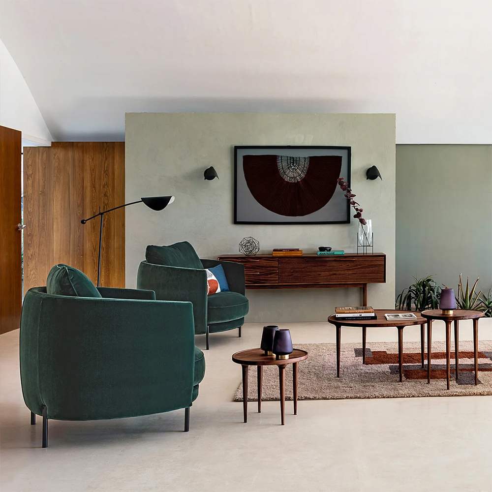 Торшер с поворотным плафоном Aracea Black Floor Lamp