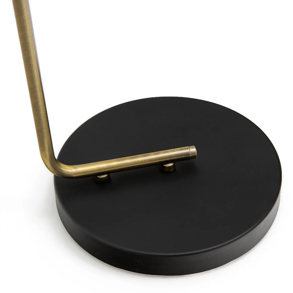 Торшер с поворотным плафоном Davy Brass Floor Lamp