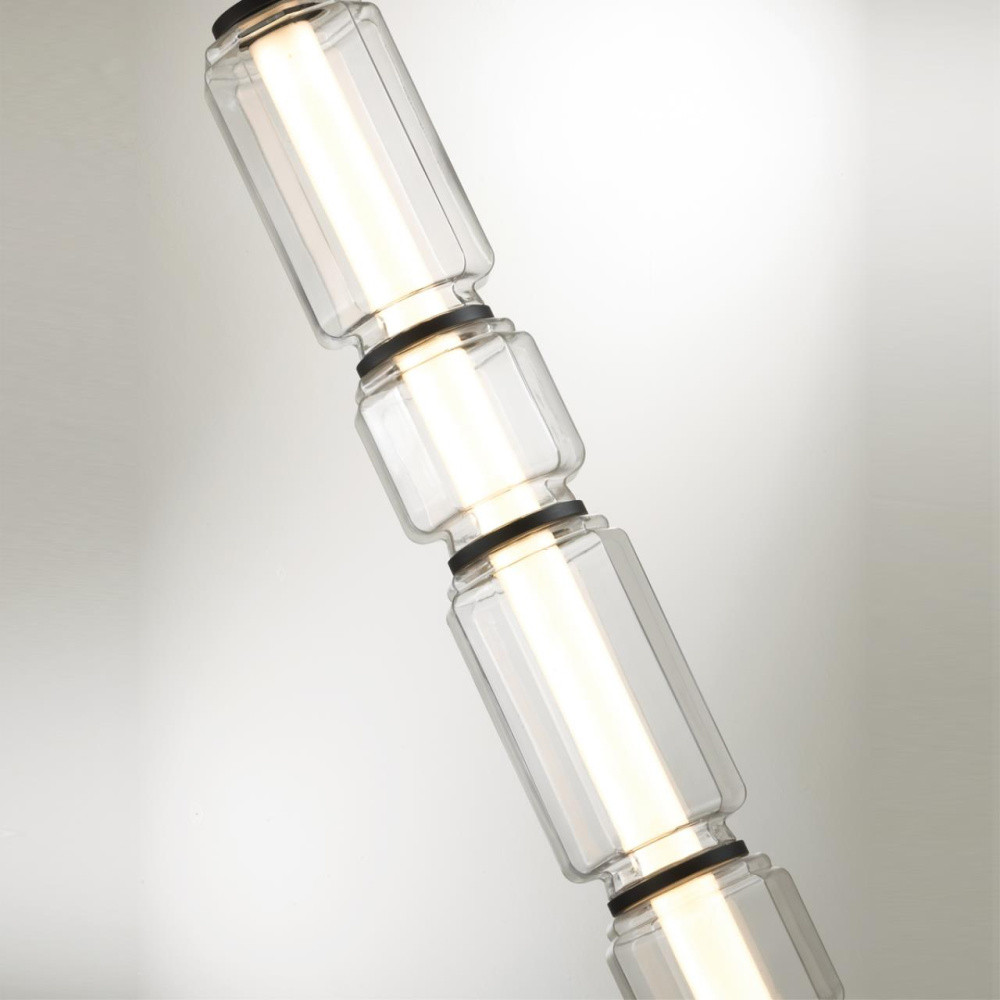 Торшер с прозрачным плафоном Jarrty