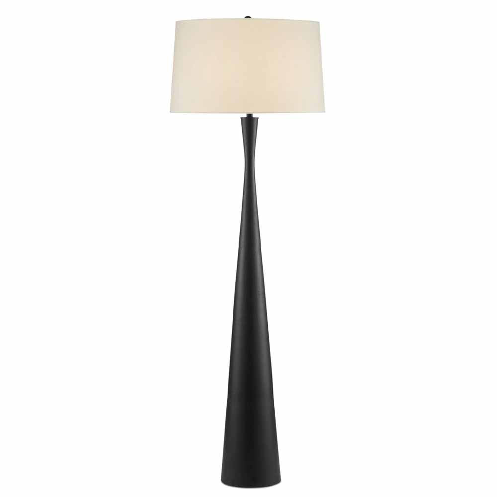 Торшер с черным фигурным каркасом Ink Element