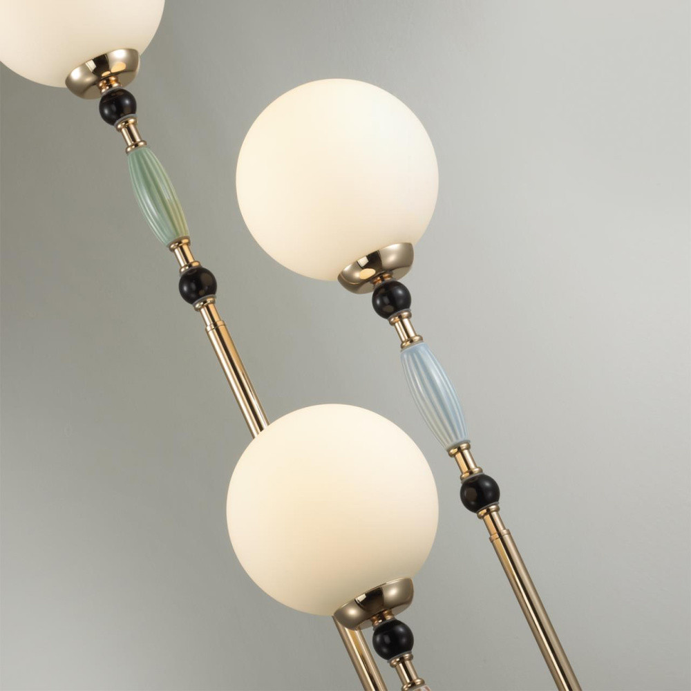 Торшер со вставками из керамики SkyEast