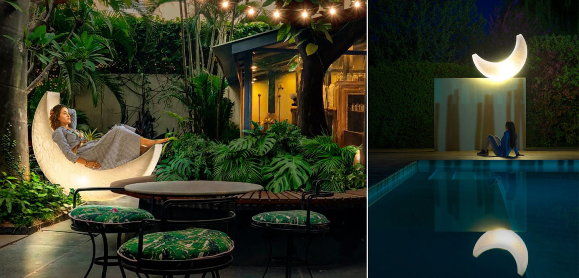 Торшер-кресло Seletti My Moon Lamp